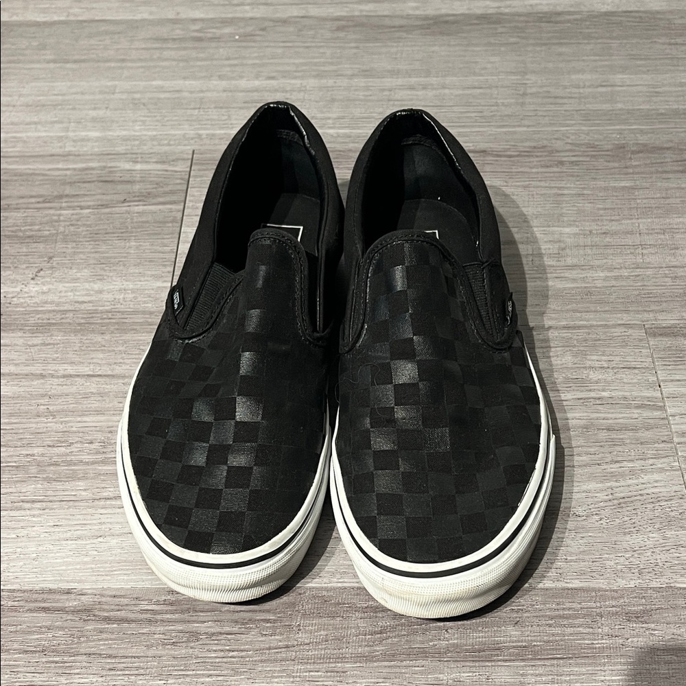 Classic Slip-On Checkerboard Vans Men’s Size 11, Great Condition